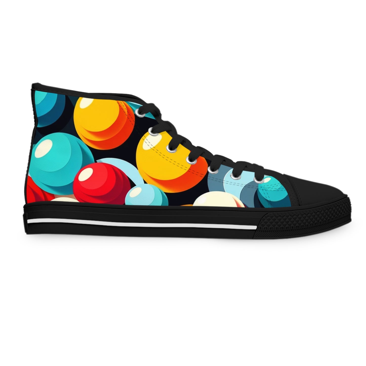 Women's Color Bubble Pop High-Top Sneakers