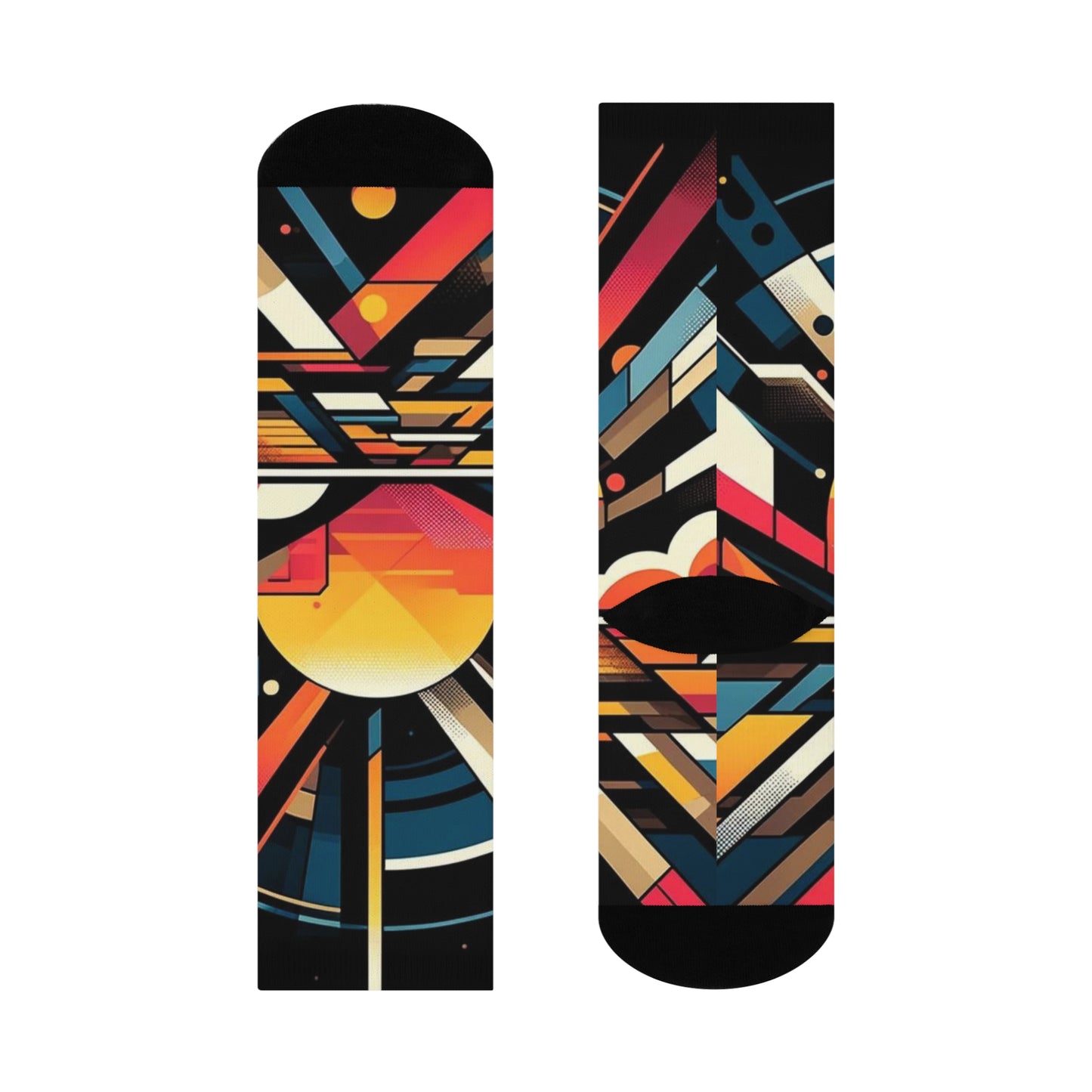 Adult Solar Symphony Crew Socks