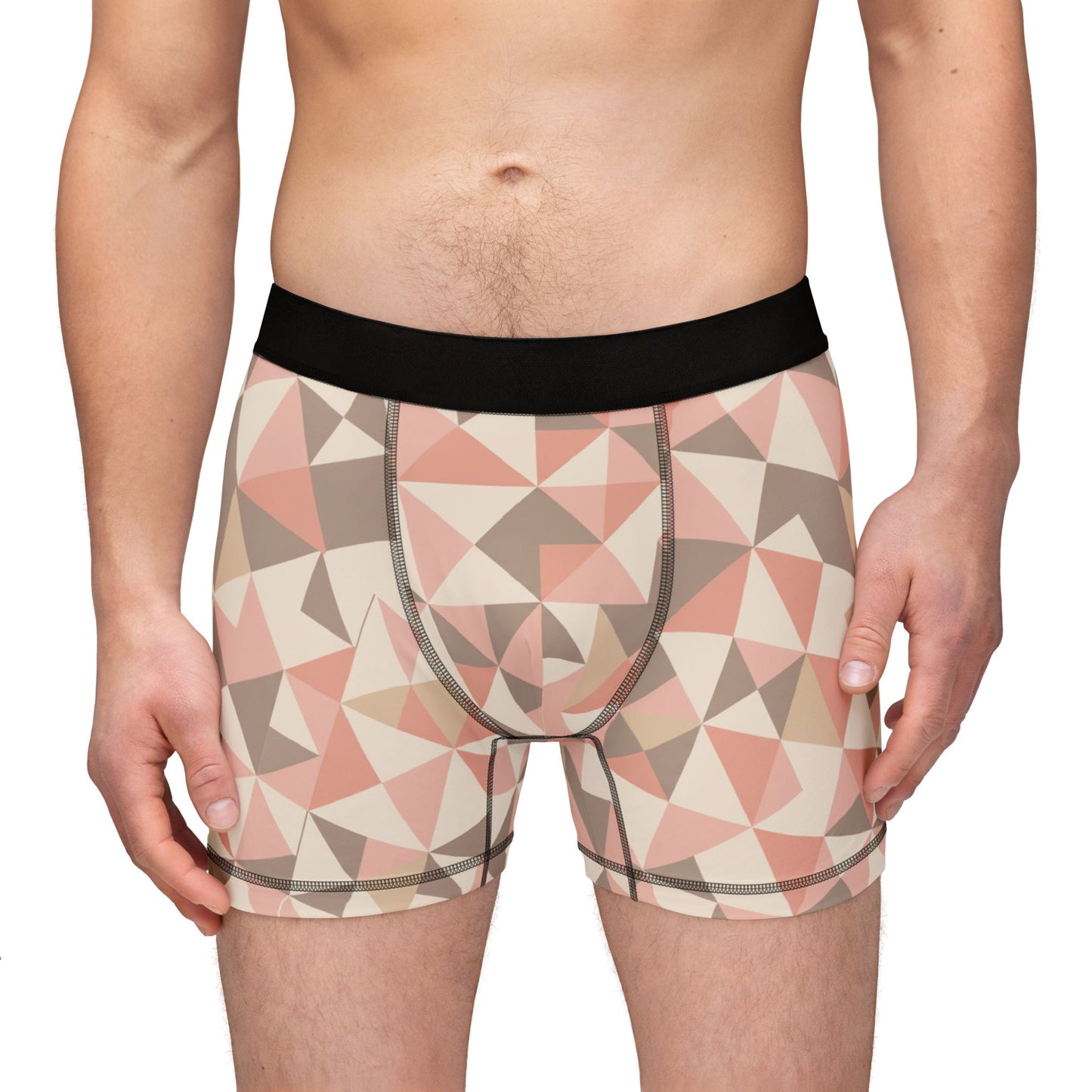Men's Blush Mosaic Boxer Briefs