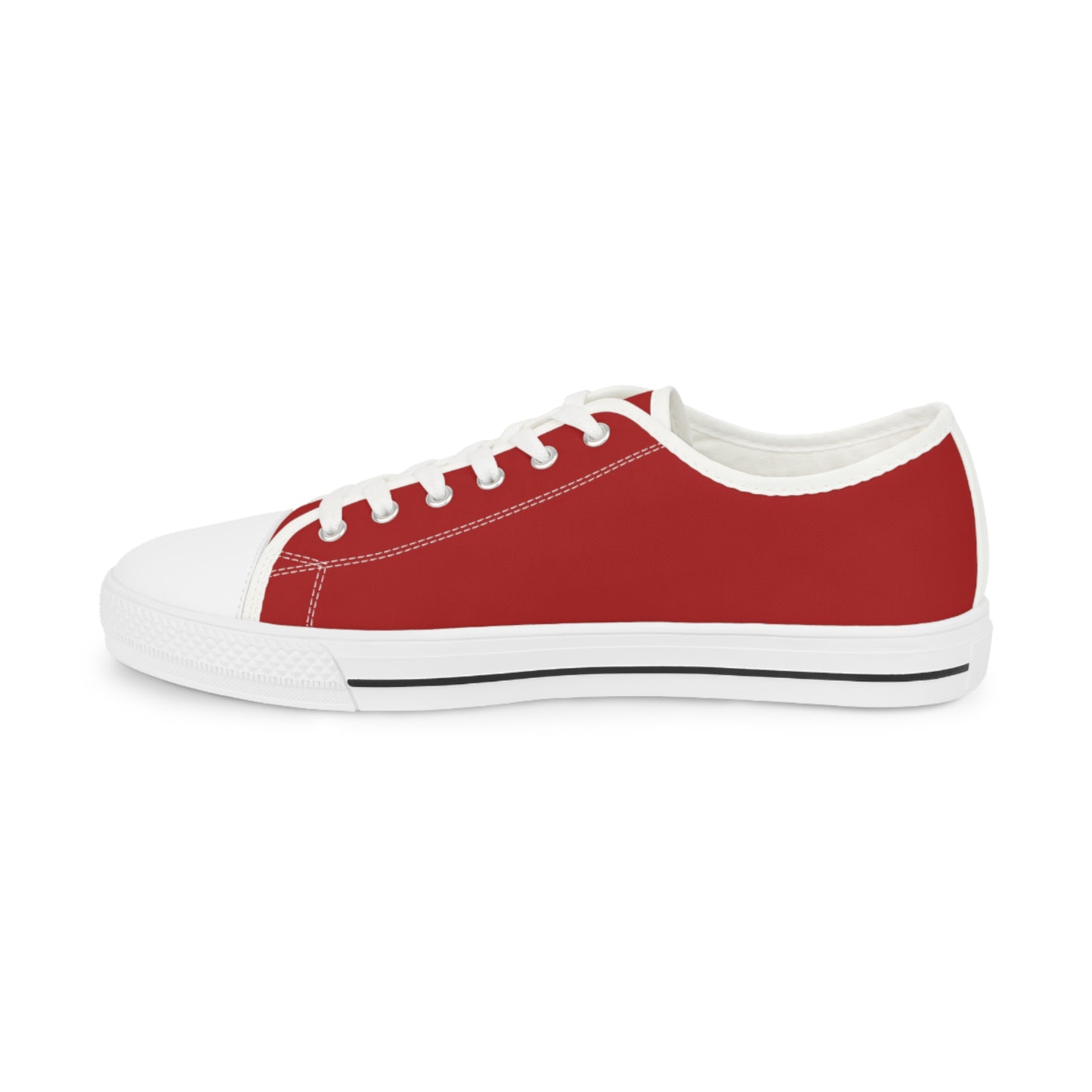 Men's Signal Red Low Top Sneakers