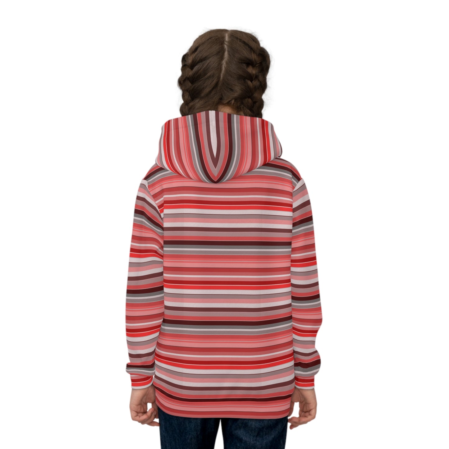 Kid's Berry Stripe Hoodie