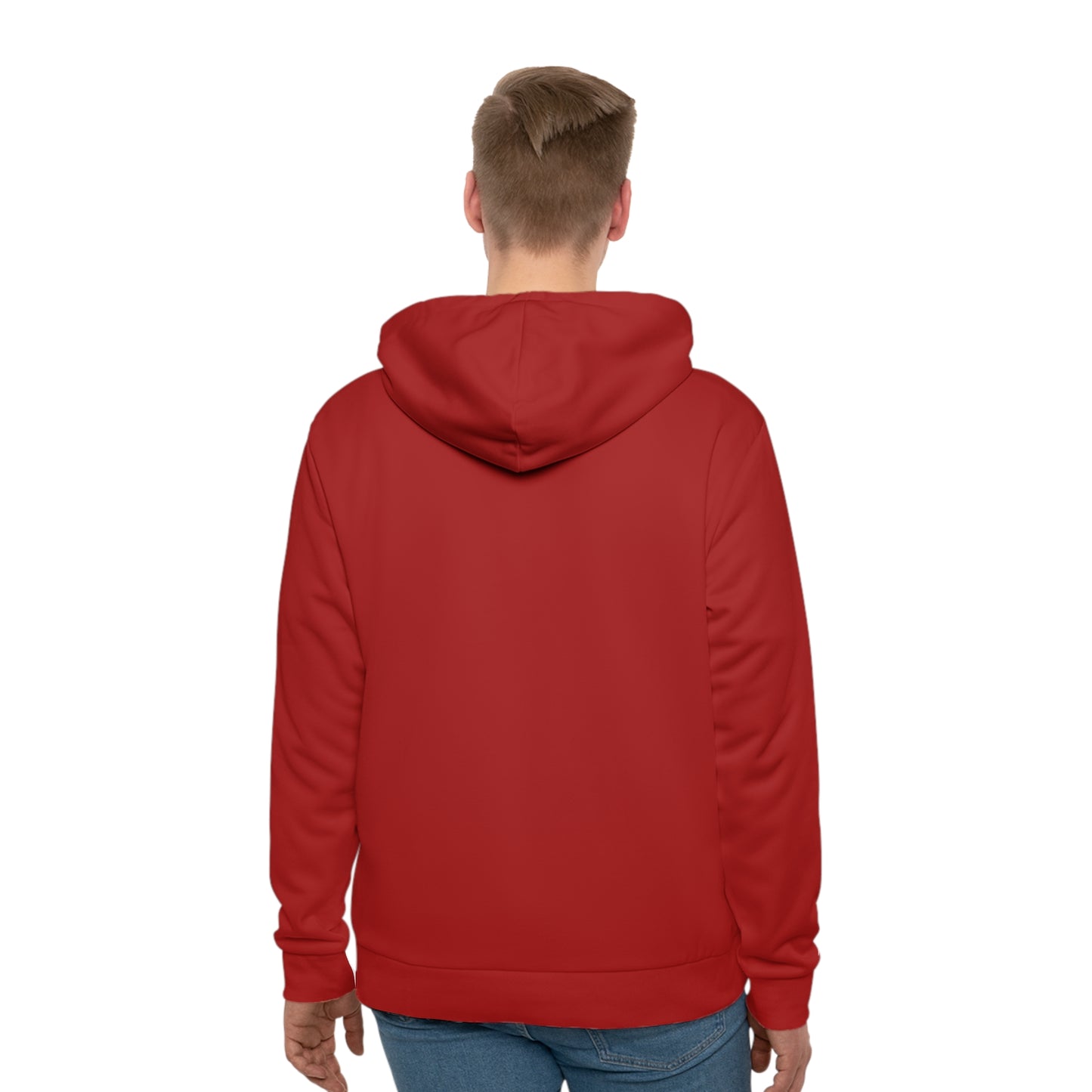 Adult Signal Red Hoodie
