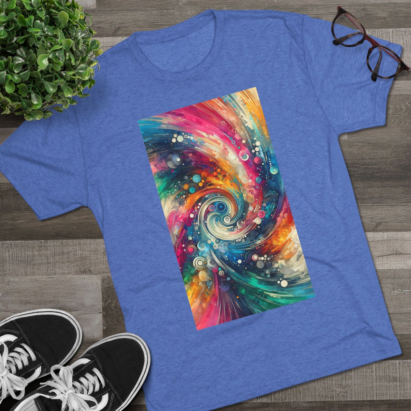 Adult Spiral Galaxy T-Shirt