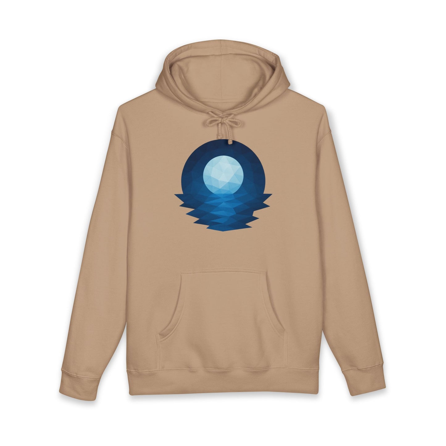 Adult Blue Moon Geometric Hoodie