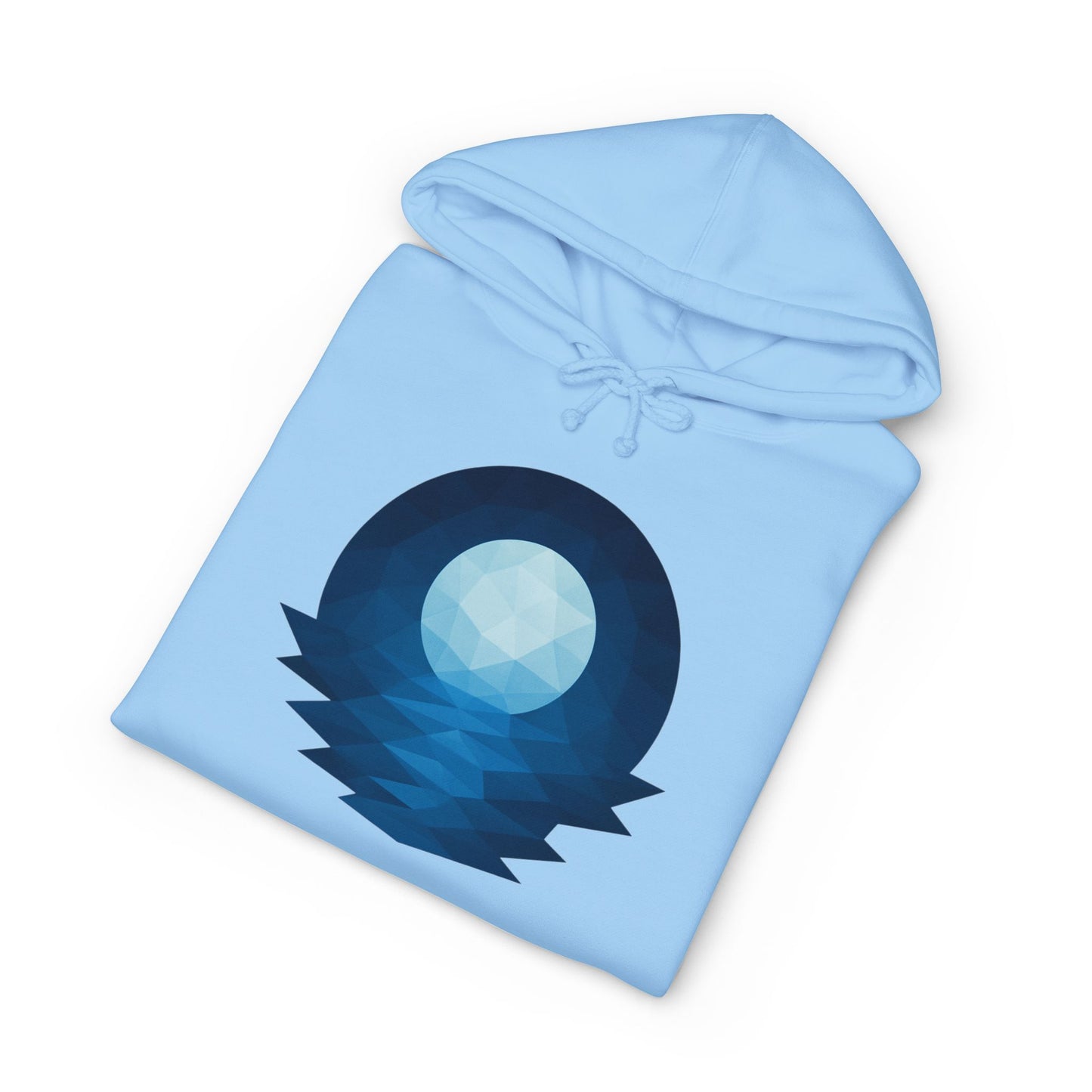 Adult Blue Moon Geometric Hoodie
