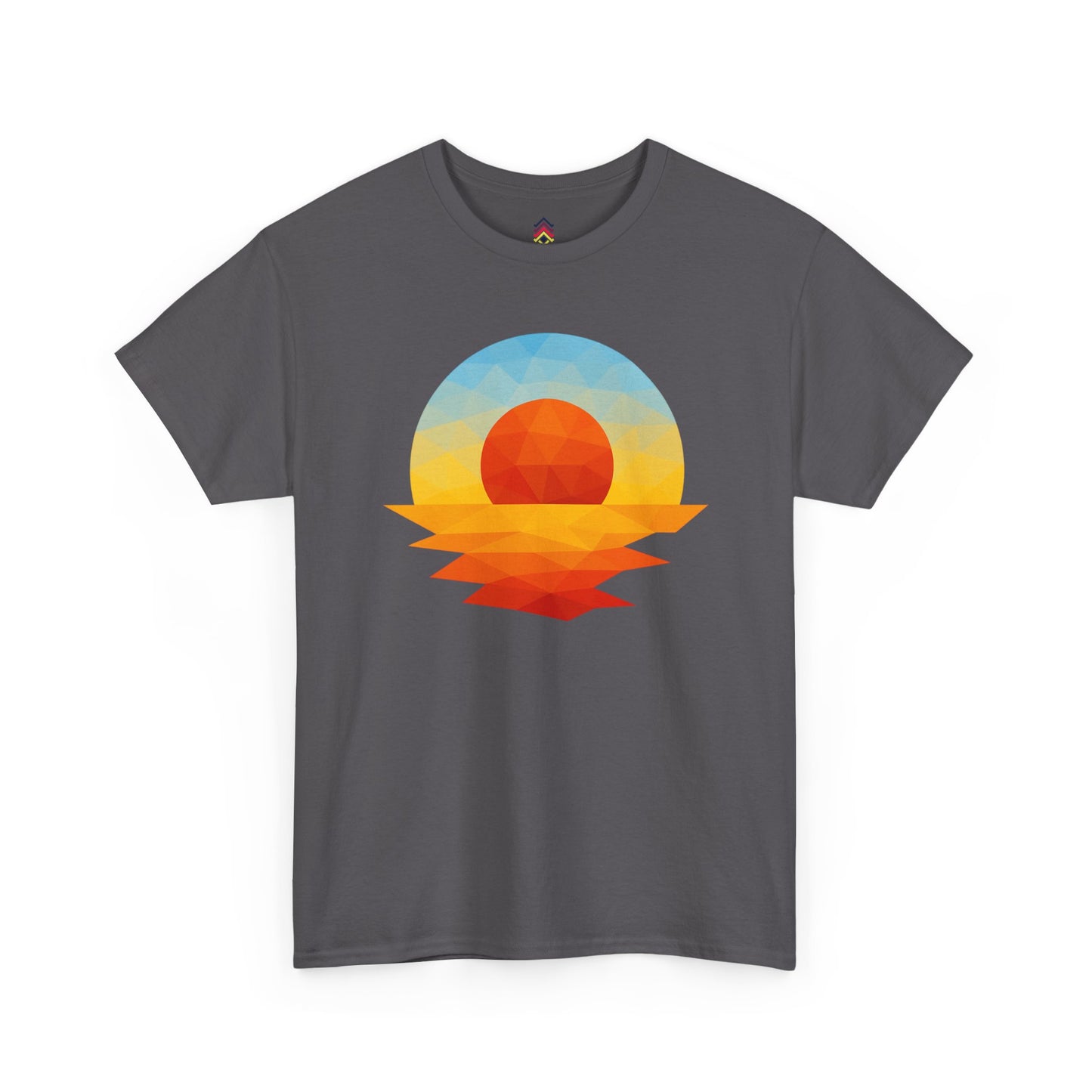Adult Golden Hour Geometric T-shirt