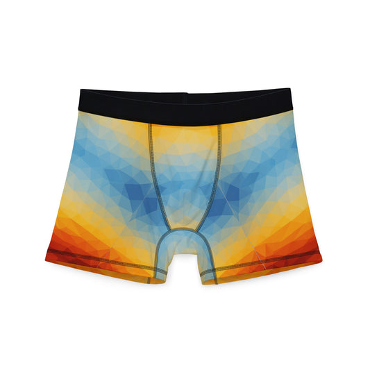 Men's Golden Hour Geometric Boxer Briefs