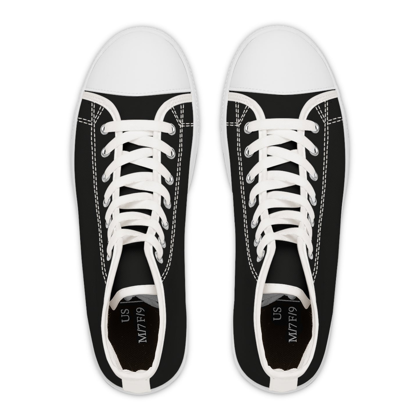 Women's Black Night High-Top Sneakers