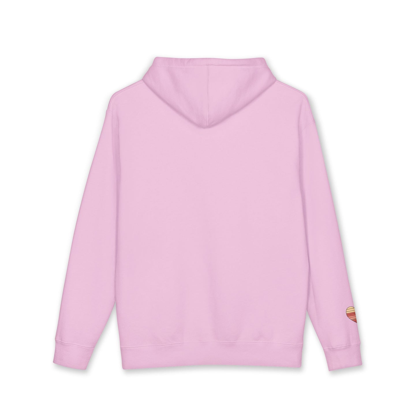 Adult Valentine's Day Retro Heart Hoodie