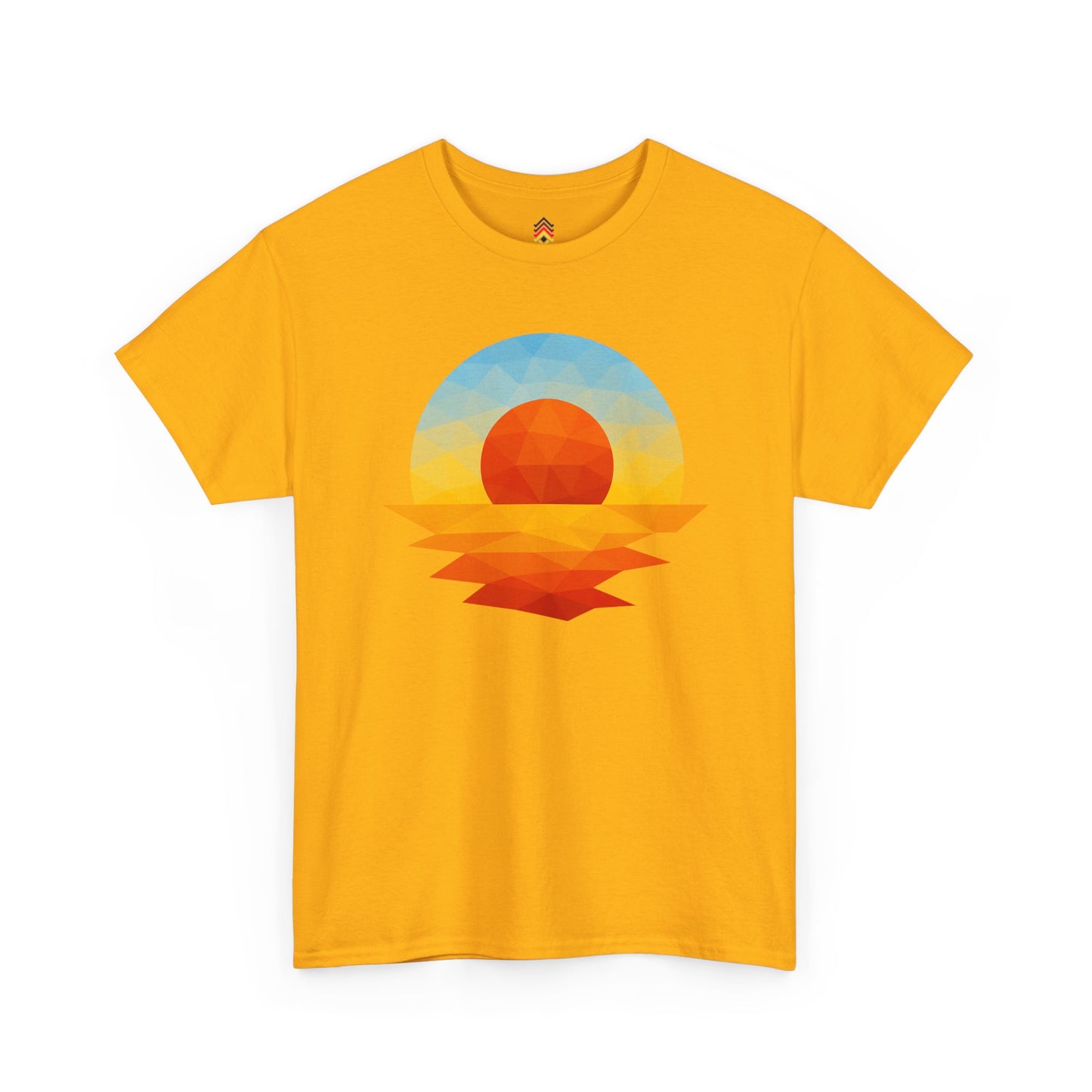 Adult Golden Hour Geometric T-shirt