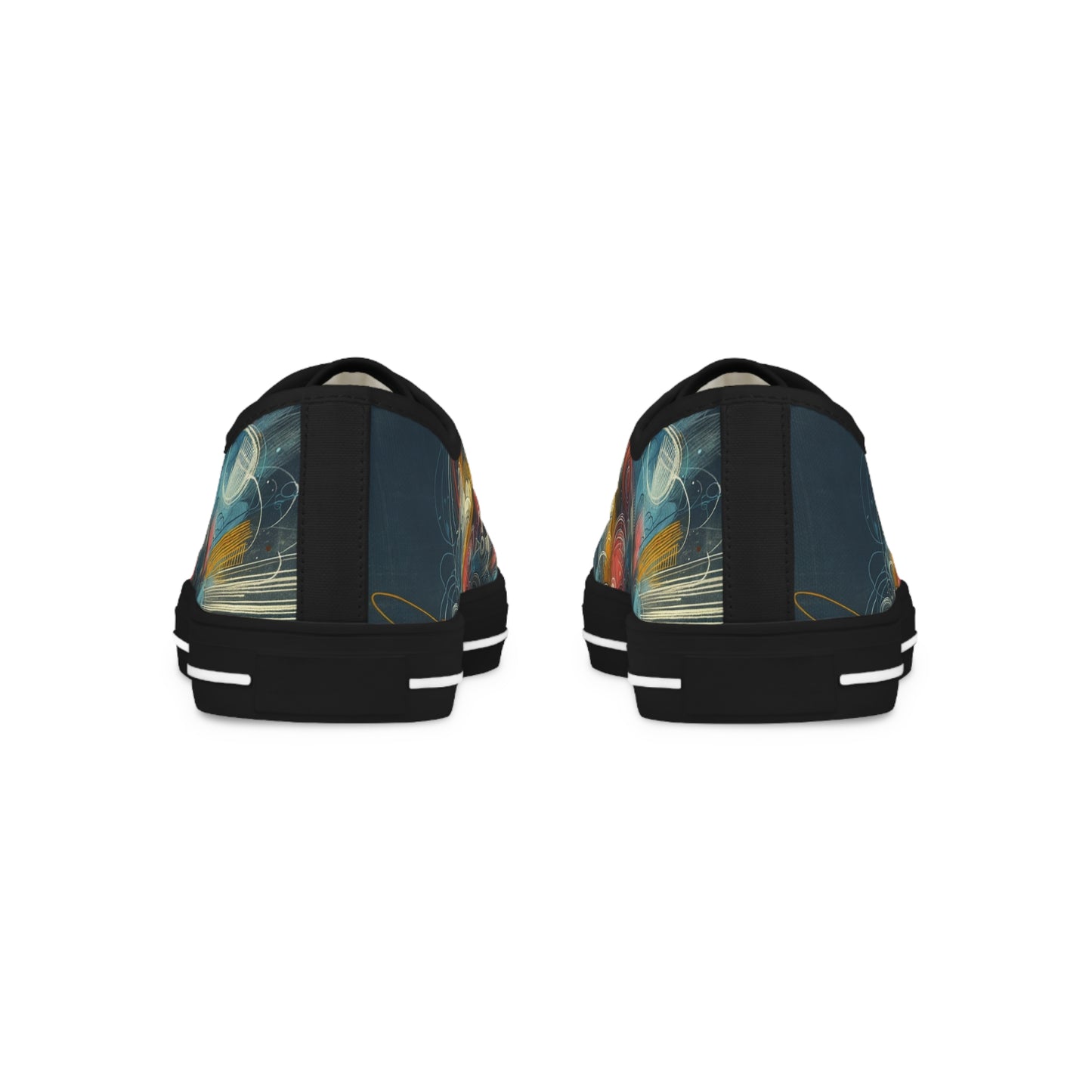 Men's Spiral Elegance Low-Top Sneakers