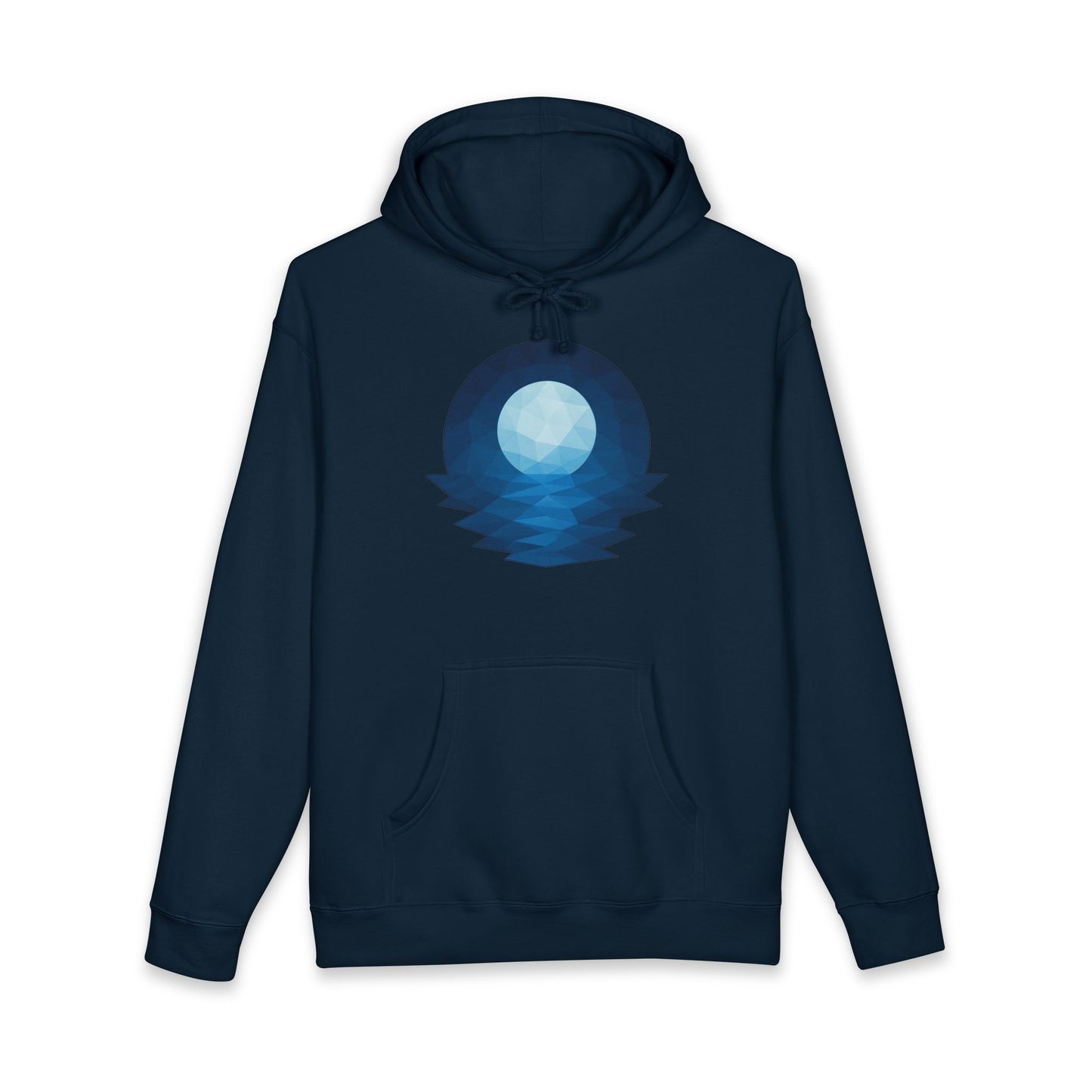 Adult Blue Moon Geometric Hoodie