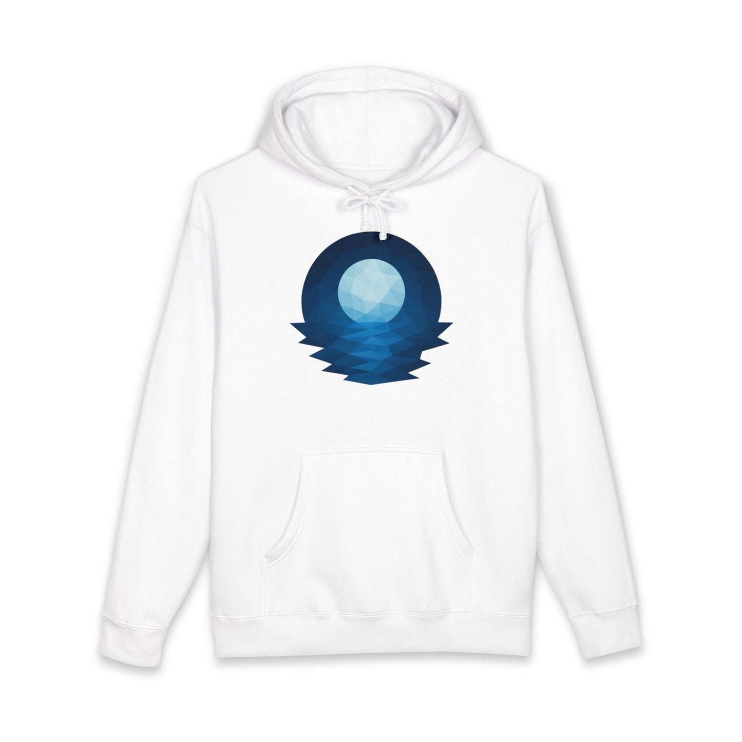 Adult Blue Moon Geometric Hoodie
