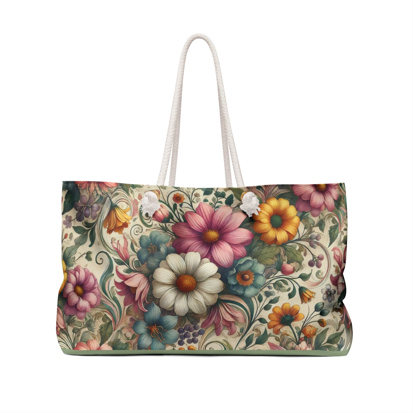 Floral Vintage Tote
