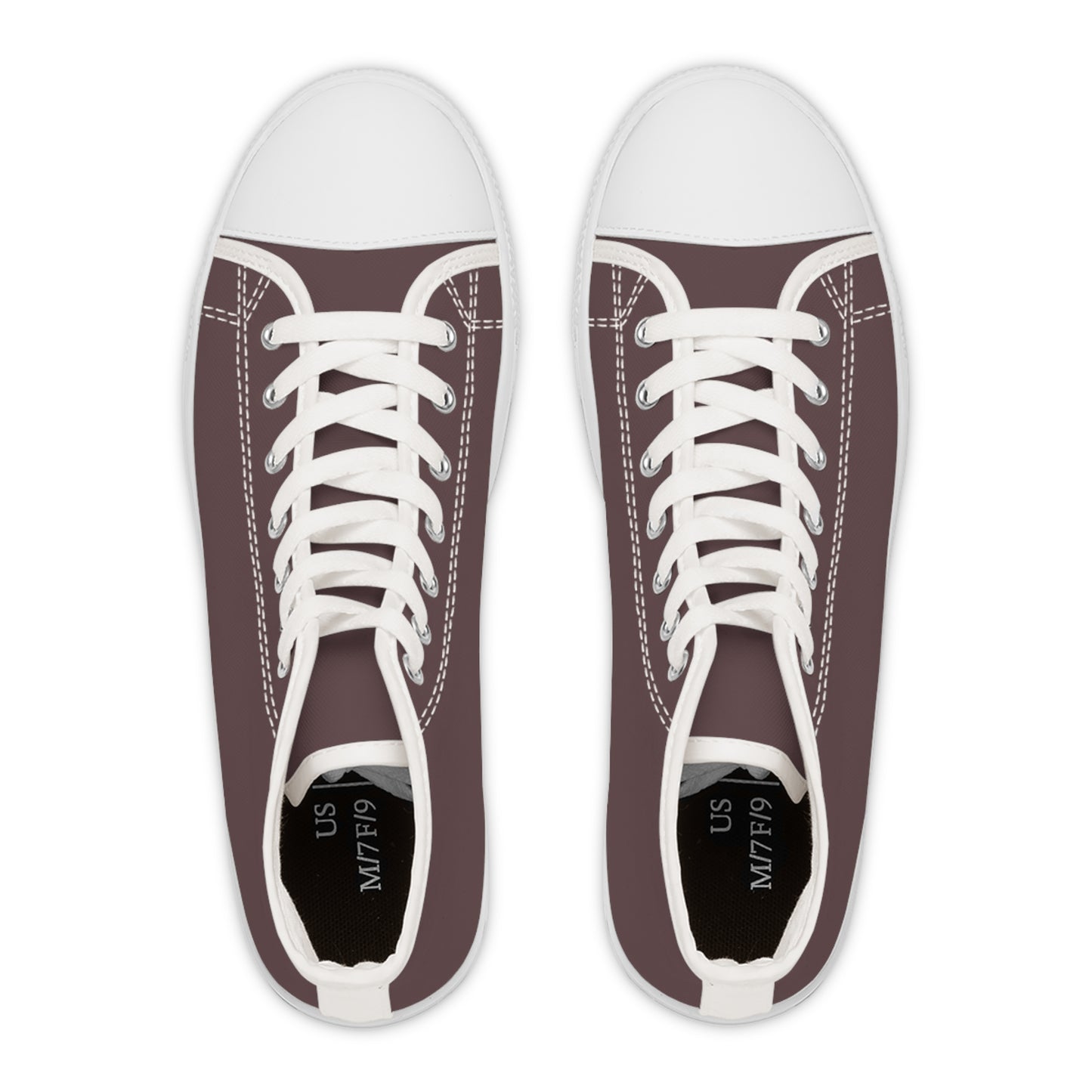 Women's Dusty Plumb High-Top Sneakers