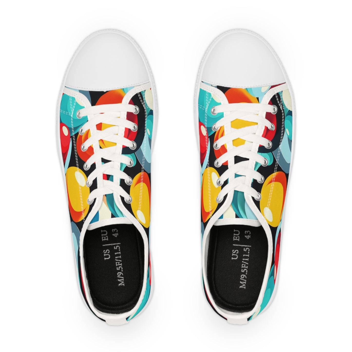 Men's Color Bubble Pop Low-Top Sneakers