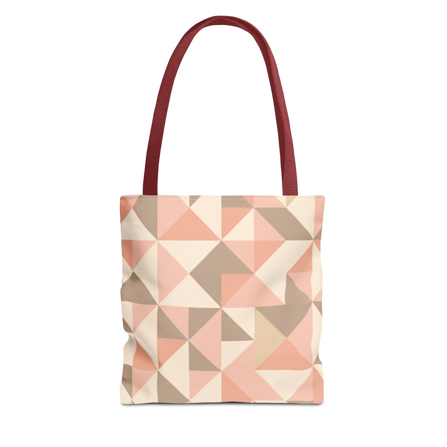 Blush Mosaic Shoulder Tote