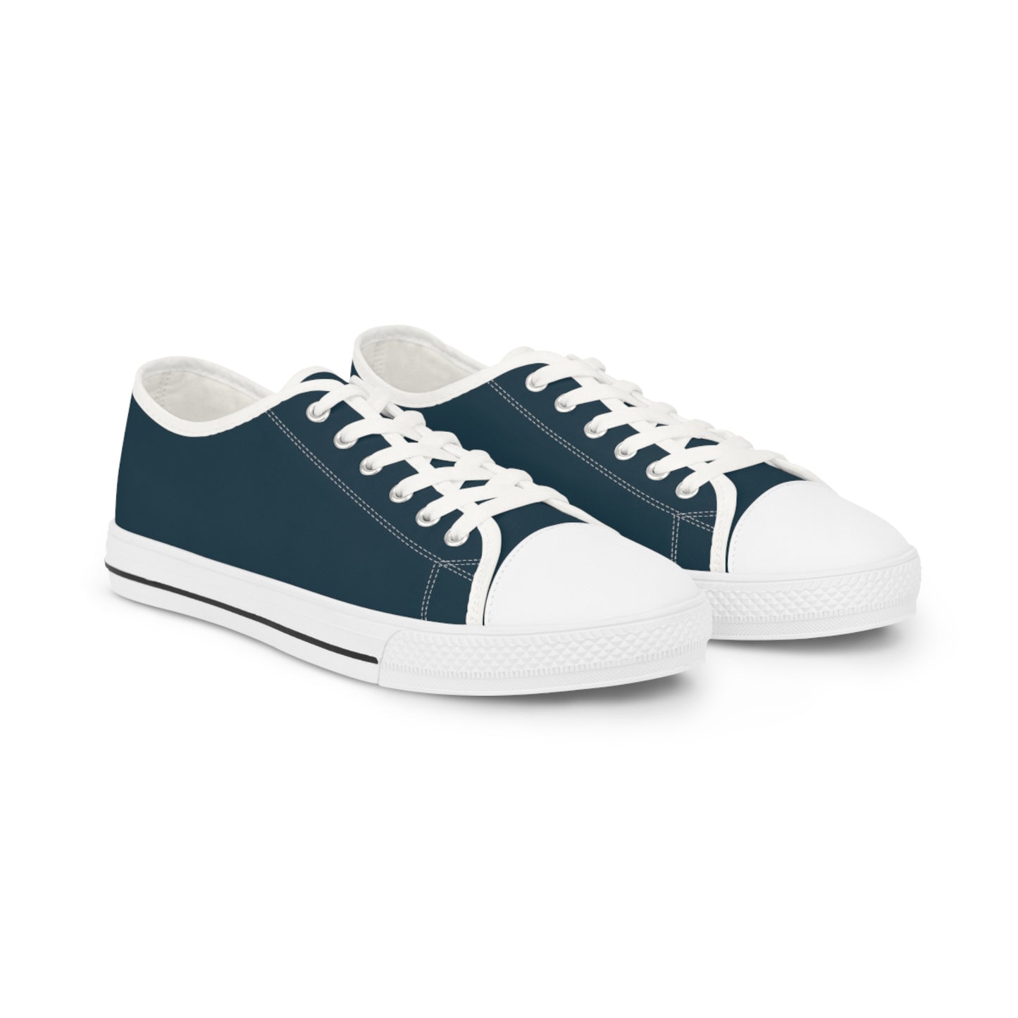 Men's Midnight Teal Low Top Sneakers