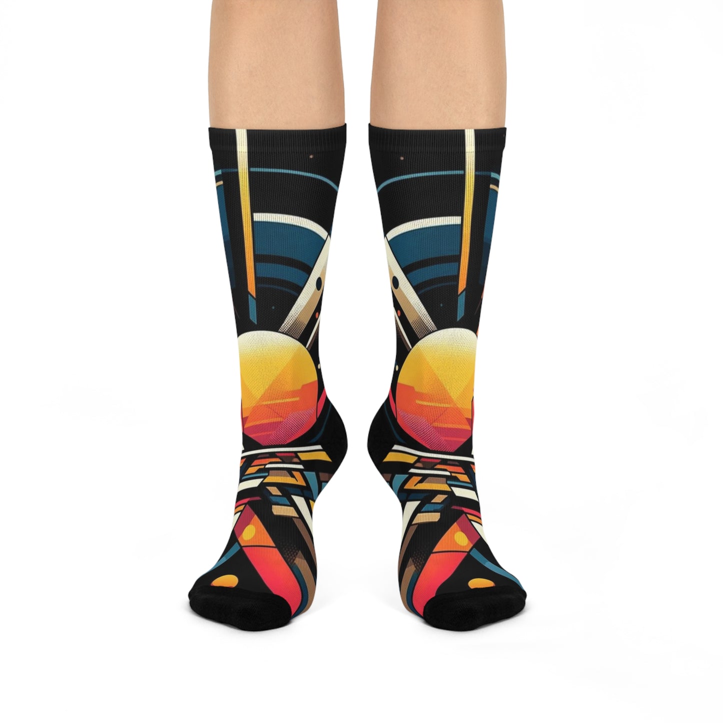 Adult Solar Symphony Crew Socks