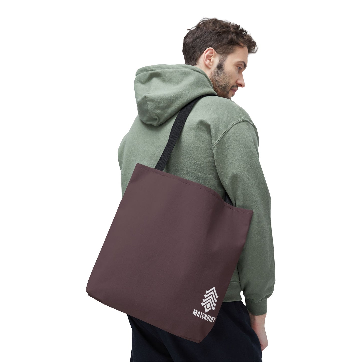 Dusty Plumb Shoulder Tote