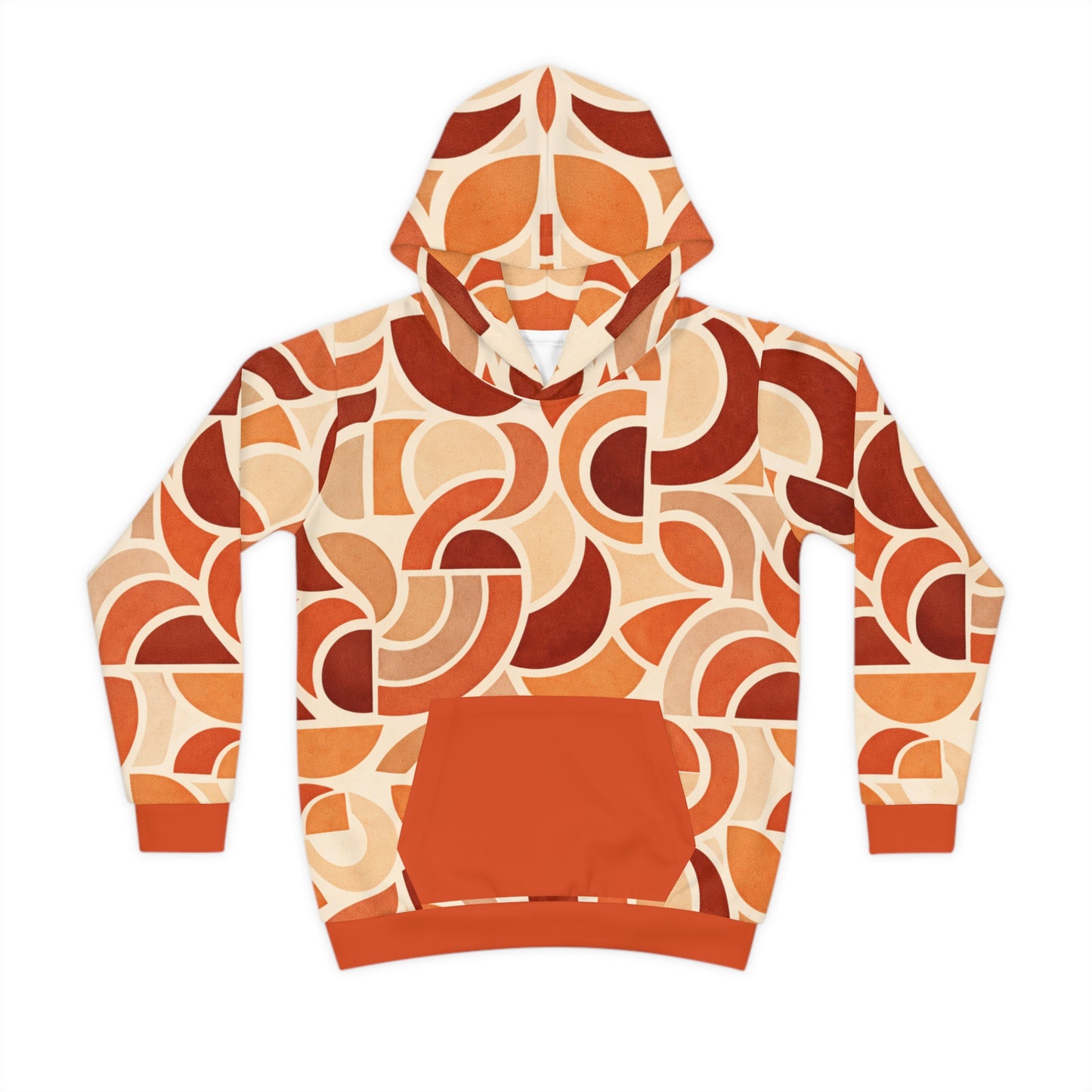 Kids Blush Sunset Circuit Hoodie.