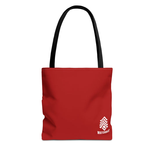 Signal Red Shoulder Tote