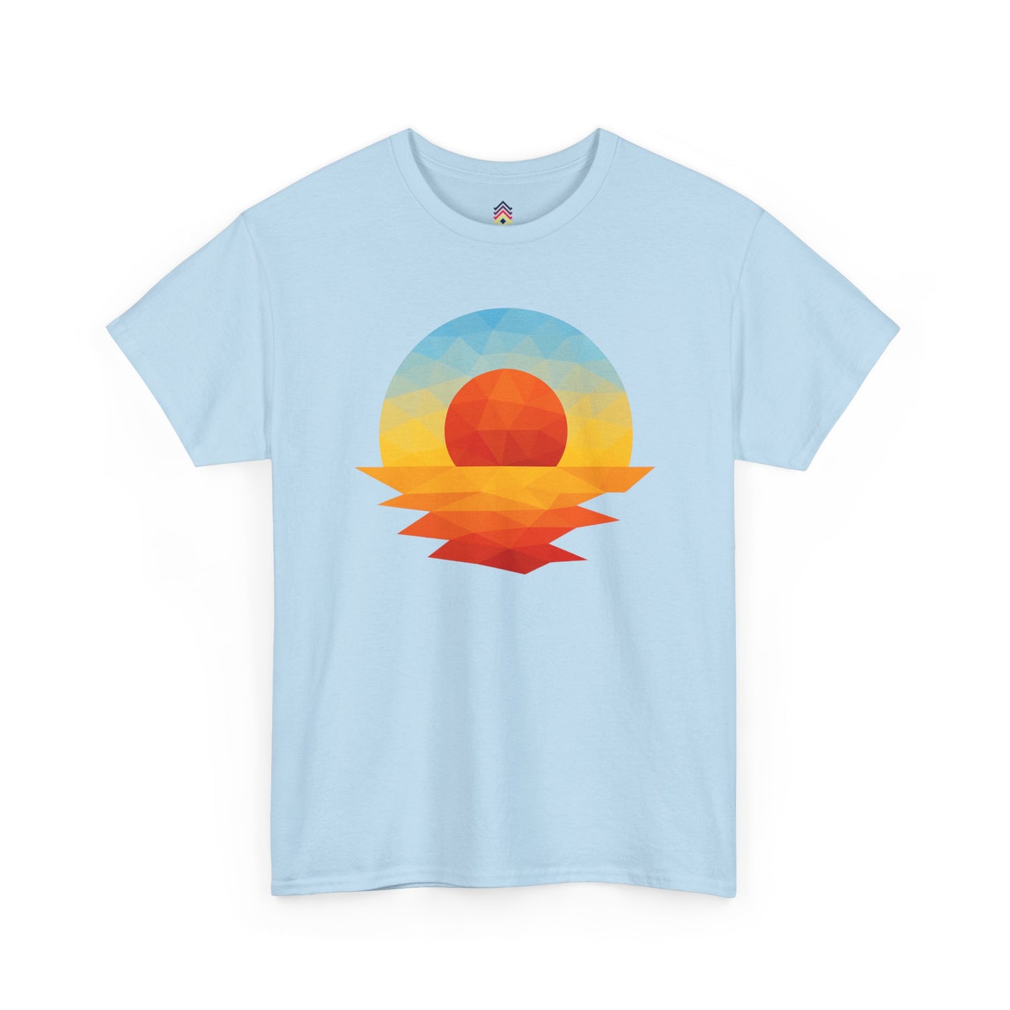 Adult Golden Hour Geometric T-shirt