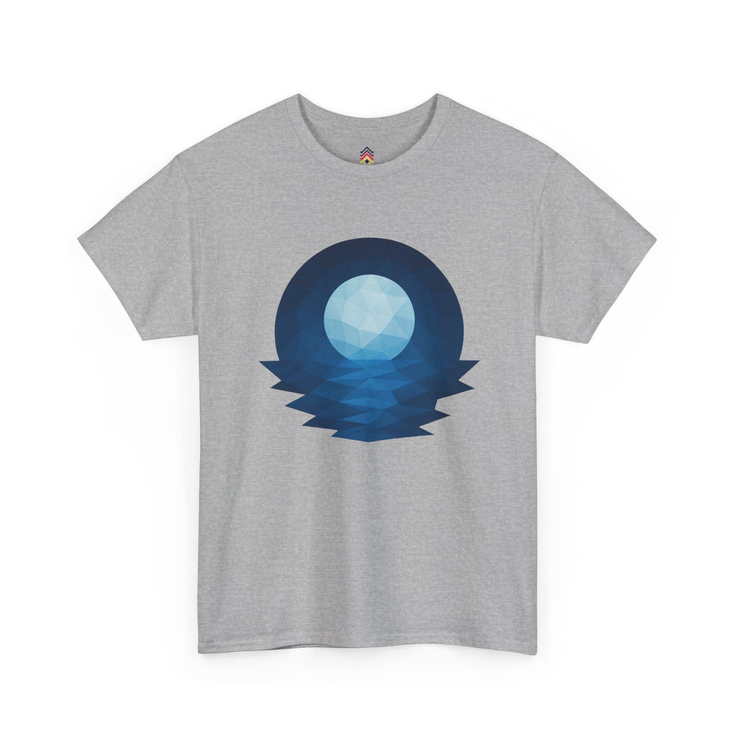 Adult Blue Moon Geometric T-Shirt
