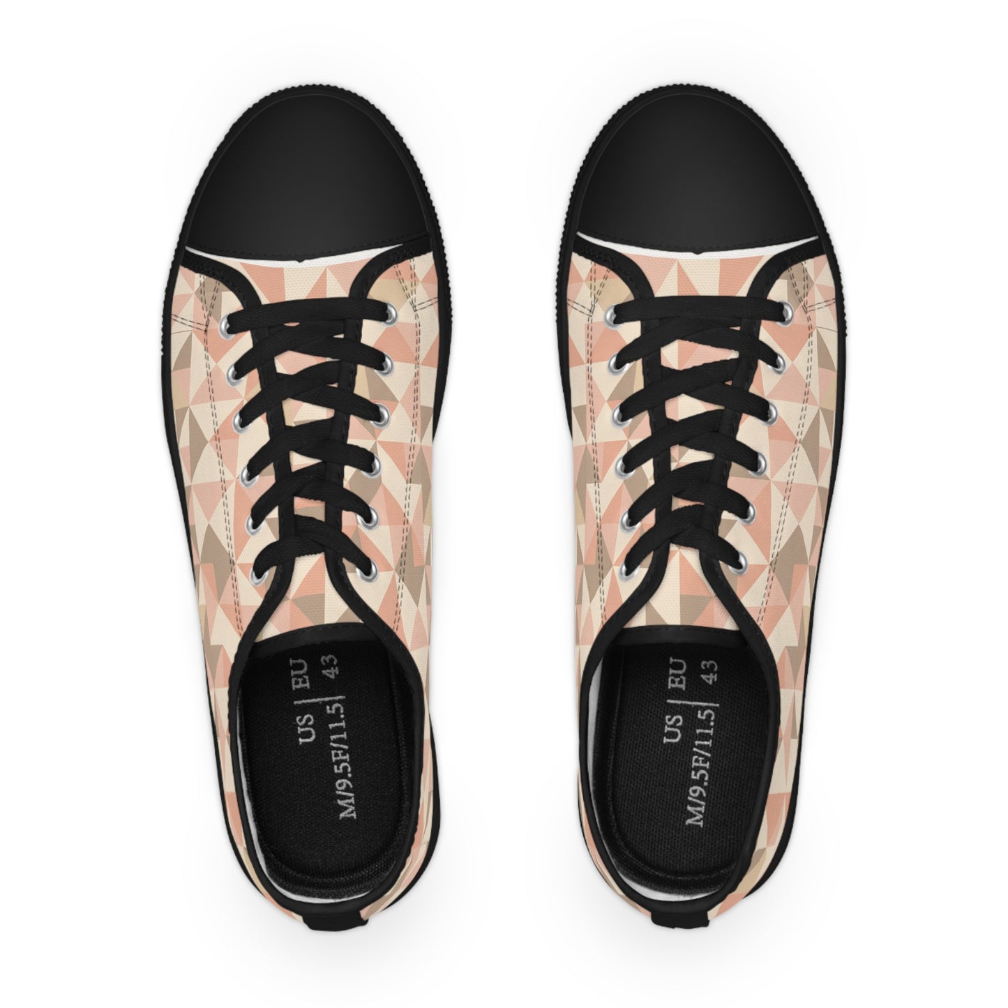 Men's Blush Mosaic Low Top Sneakers