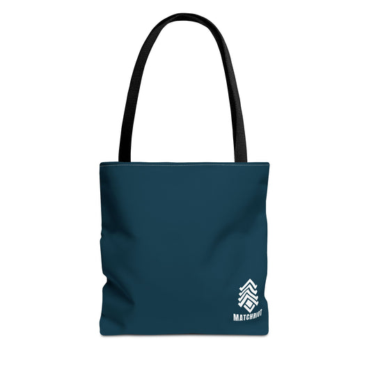 Midnight Teal Shoulder Tote