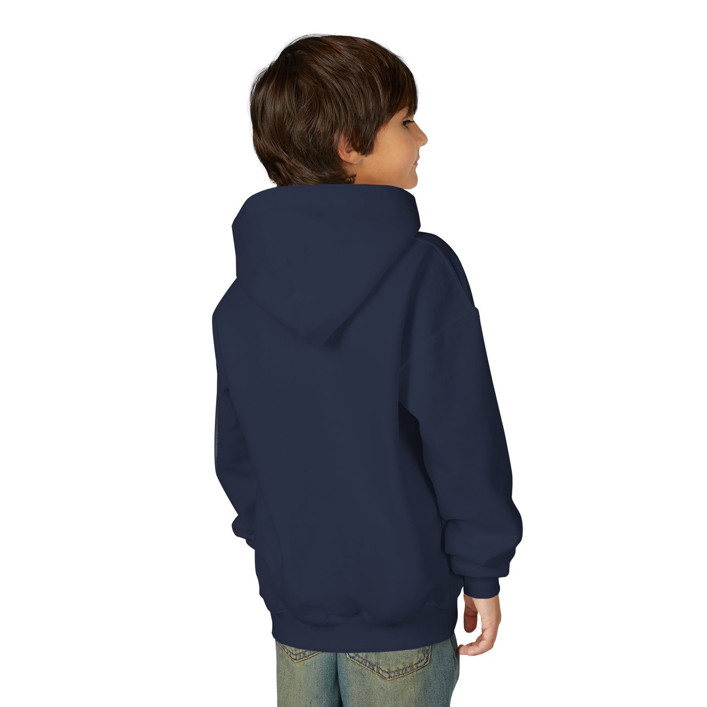 Kids Blue Moon Geometric Hoodie