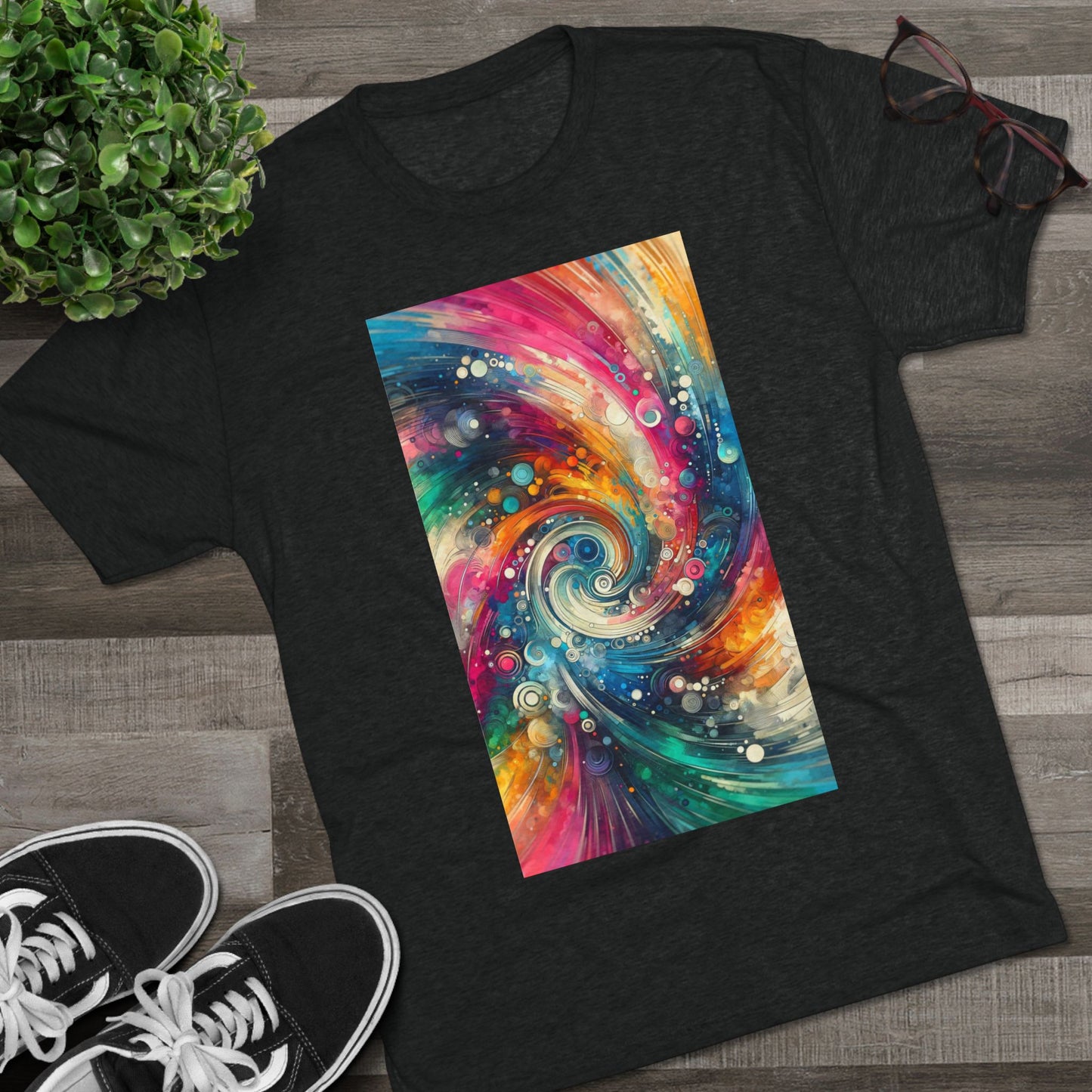 Adult Spiral Galaxy T-Shirt