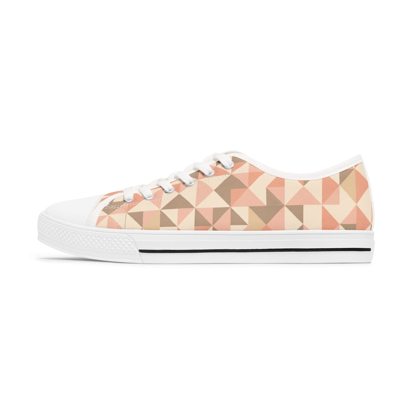 Women's Blush Mosaic Low-Top Sneakers