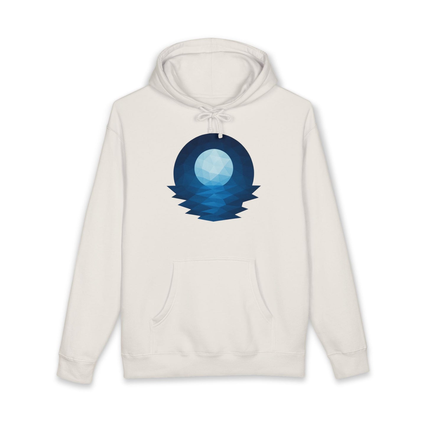 Adult Blue Moon Geometric Hoodie