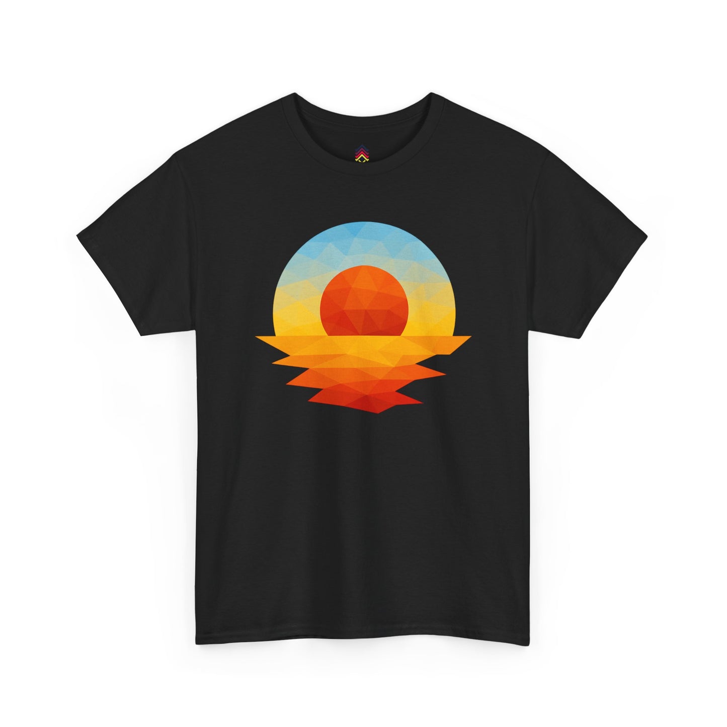 Adult Golden Hour Geometric T-shirt