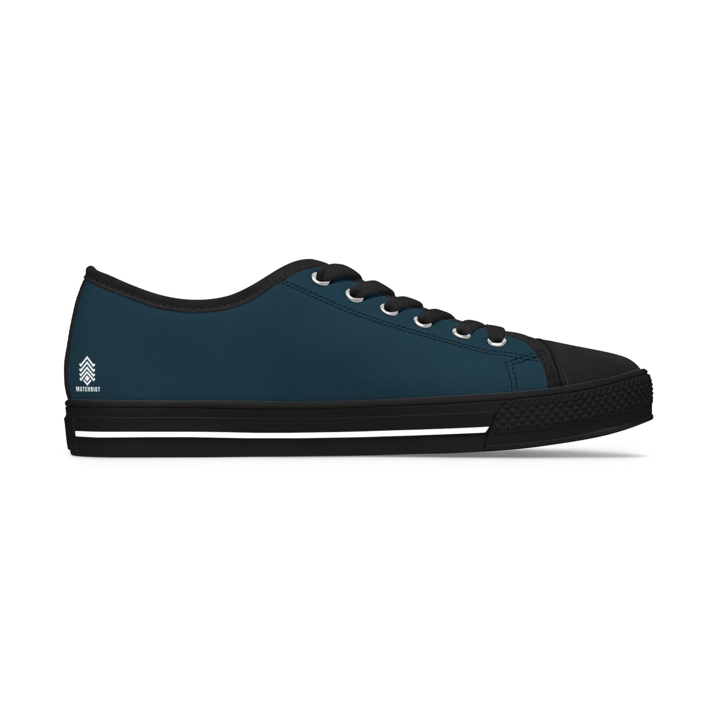 Women's Midnight Teal Low-Top Sneakers