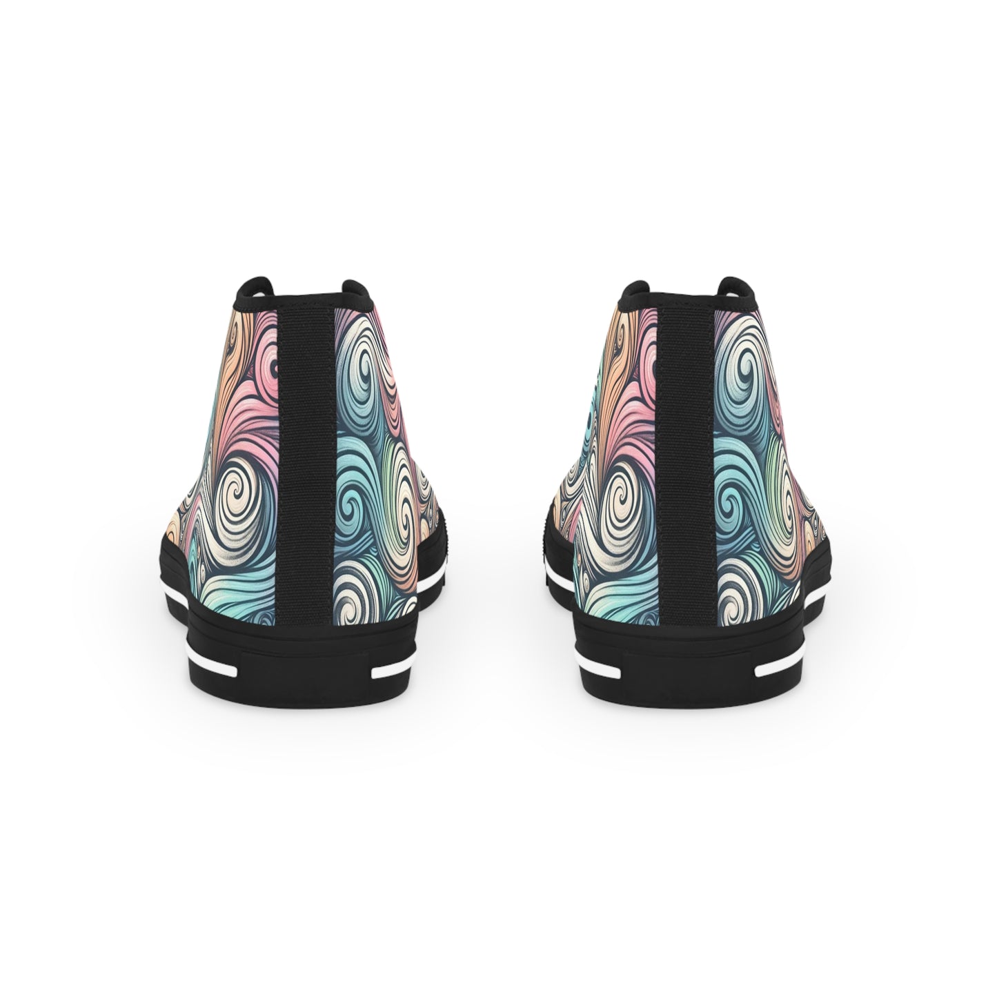 Men's Paste Swirl High-Top Sneakers