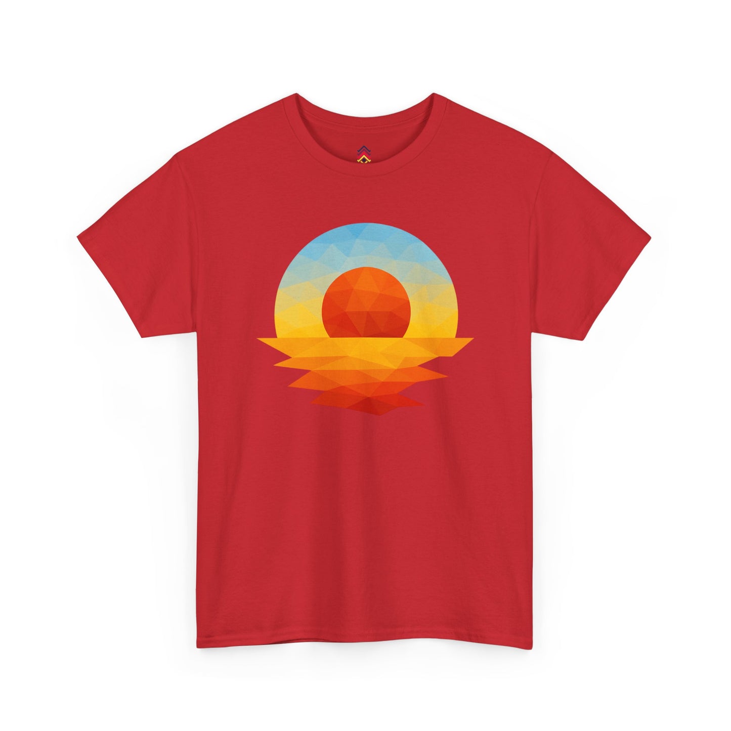 Adult Golden Hour Geometric T-shirt