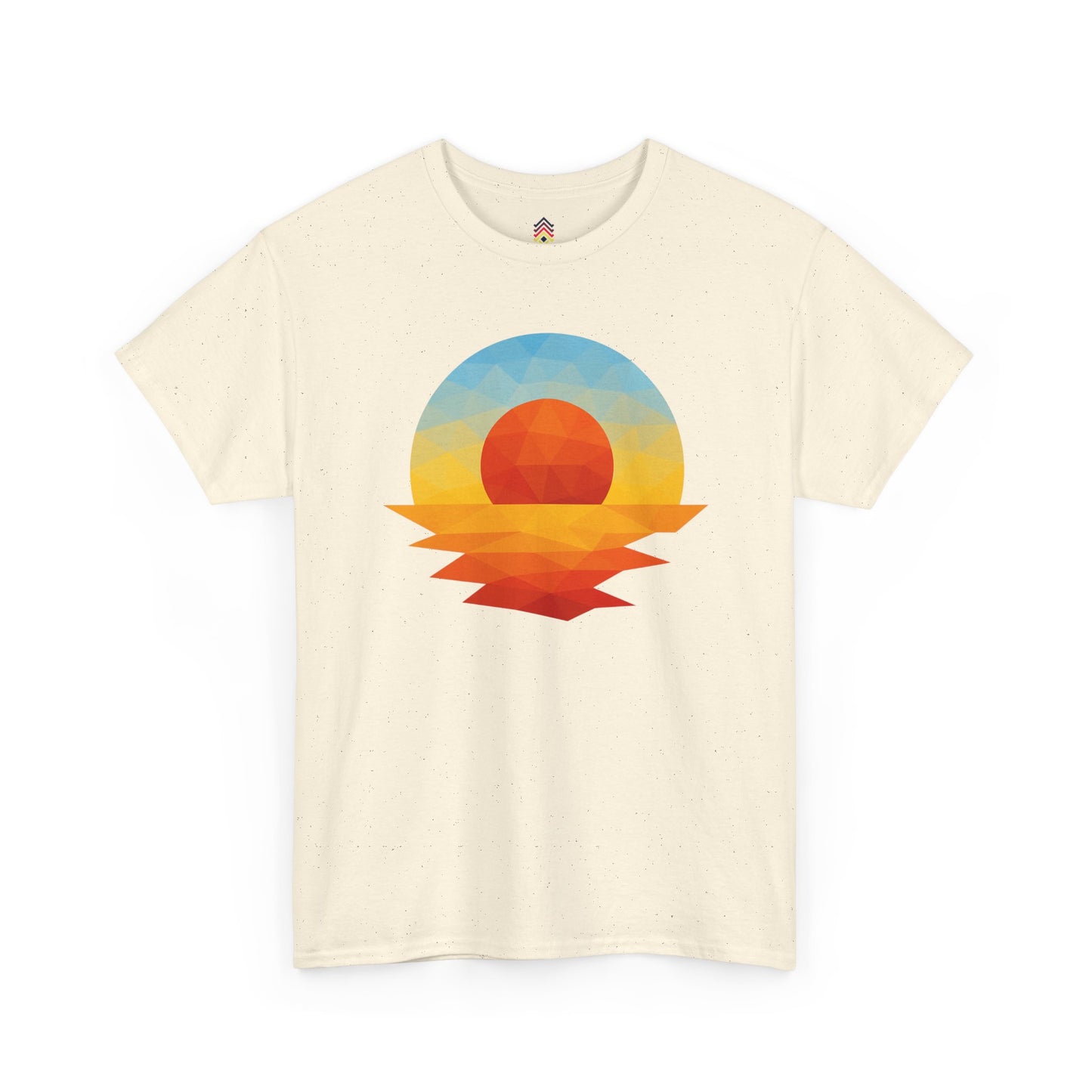 Adult Golden Hour Geometric T-shirt