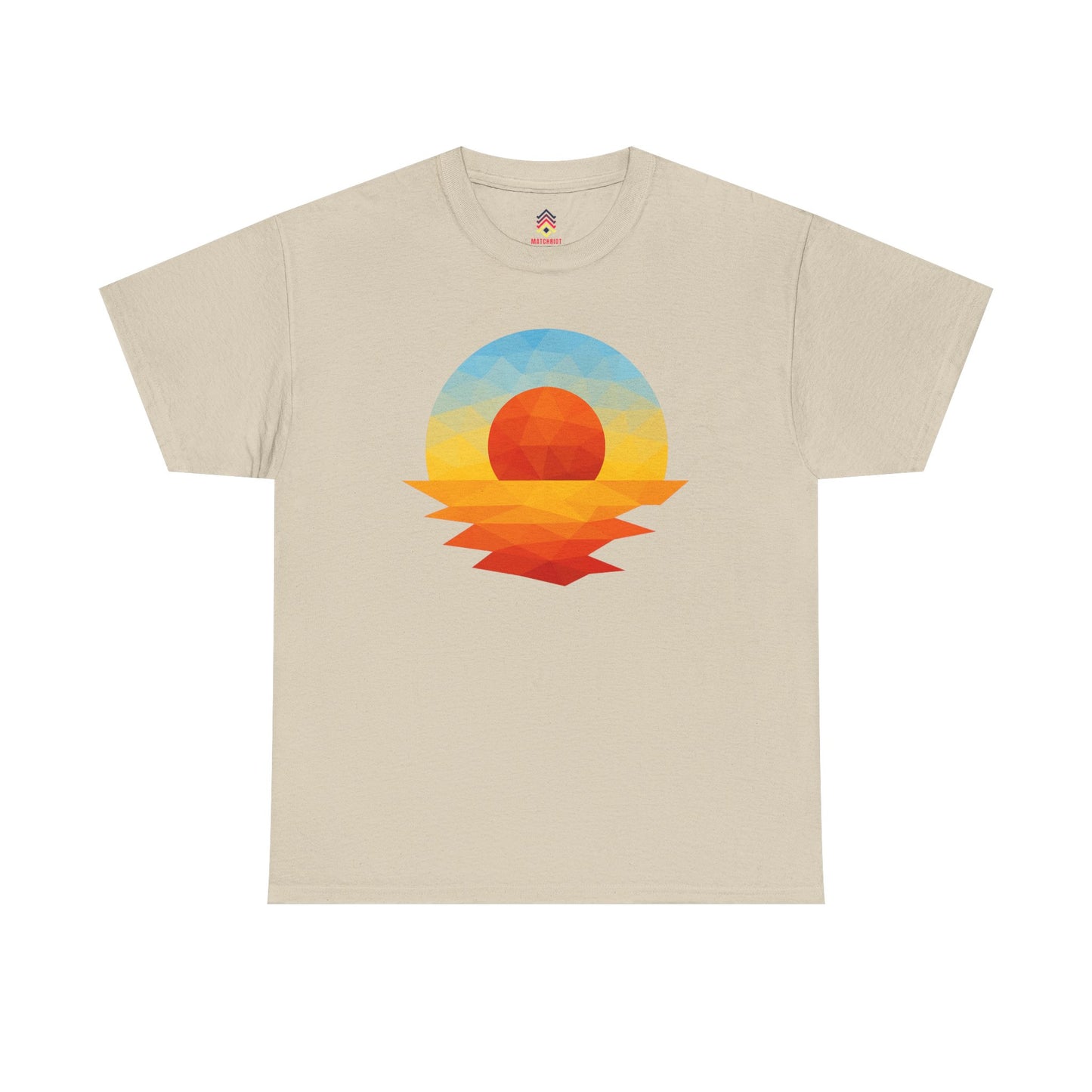 Adult Golden Hour Geometric T-shirt