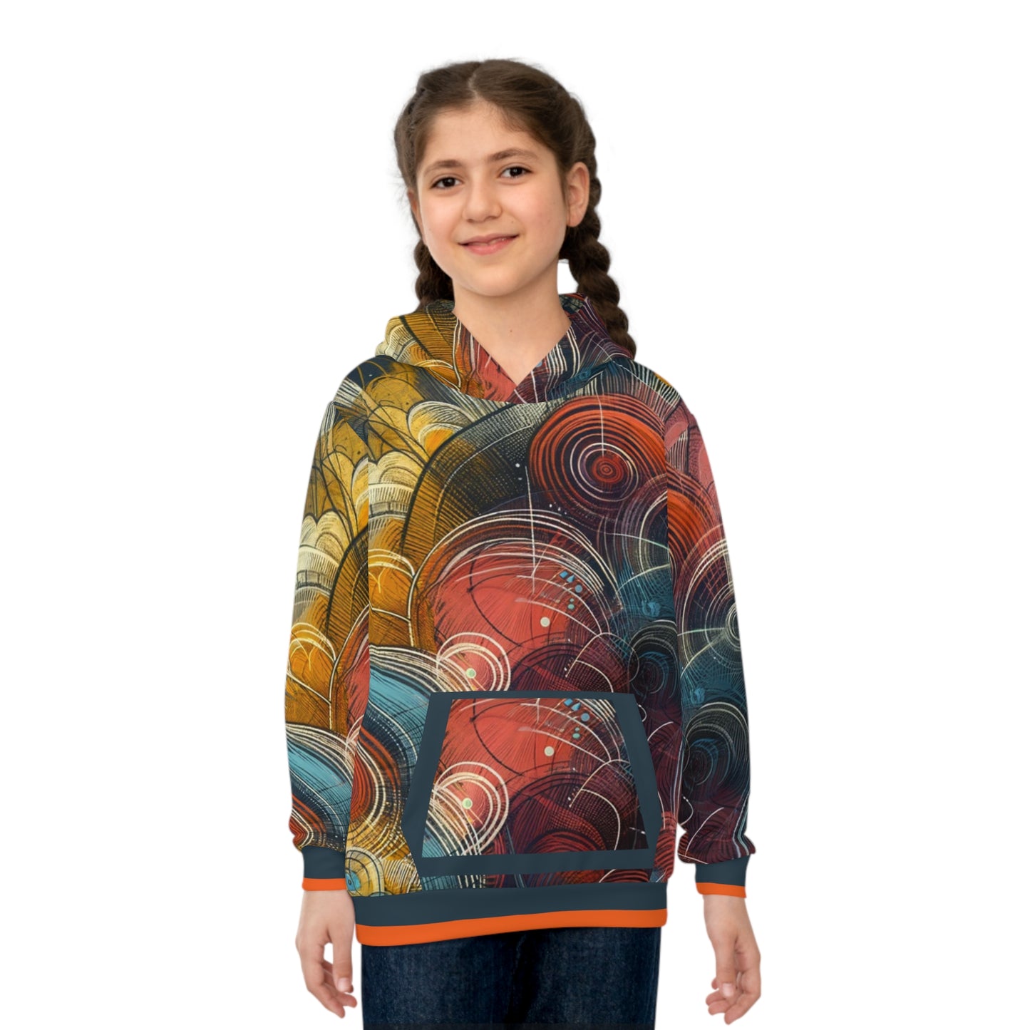 Kids Spiral Elegance Hoodie
