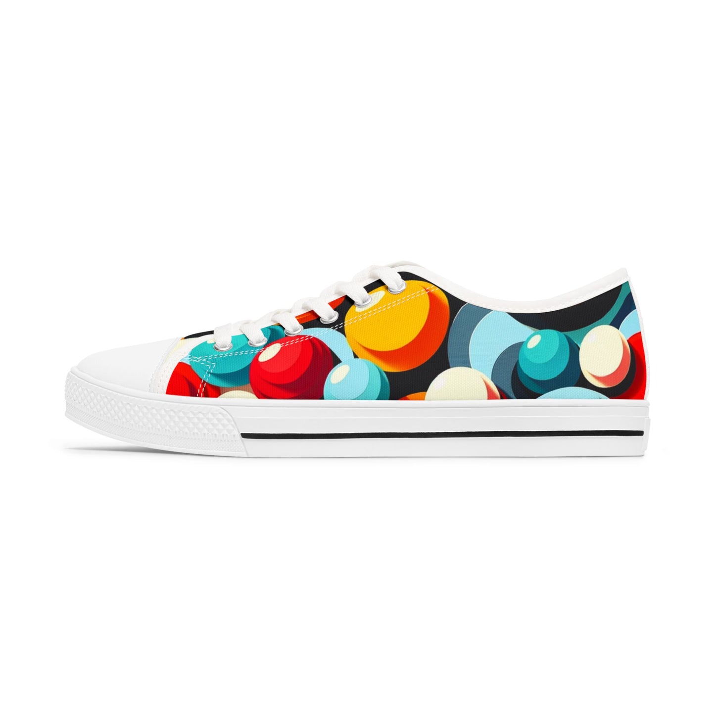 Women's Color Bubble Pop Low-Top Sneakers