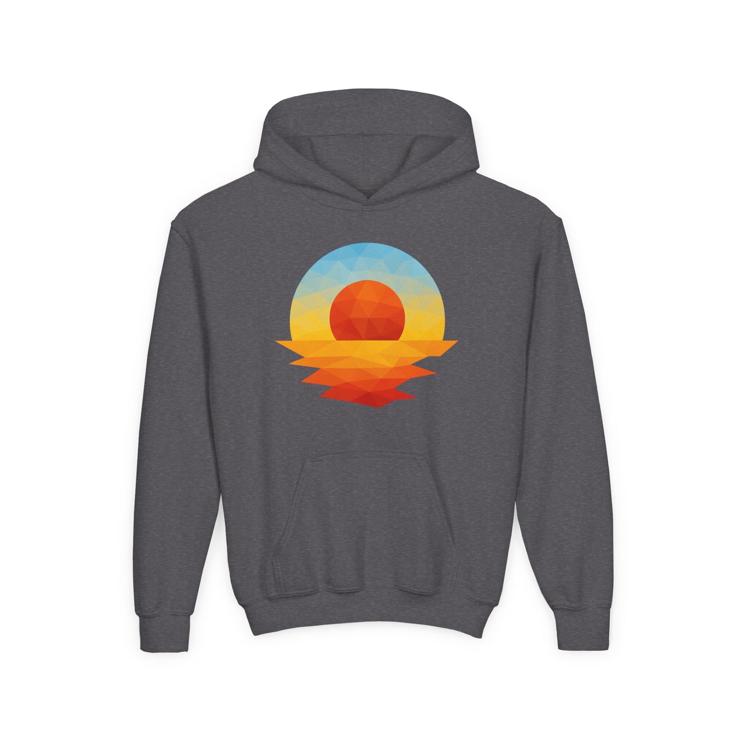 Kids Golden Hour Geometric Hoodie