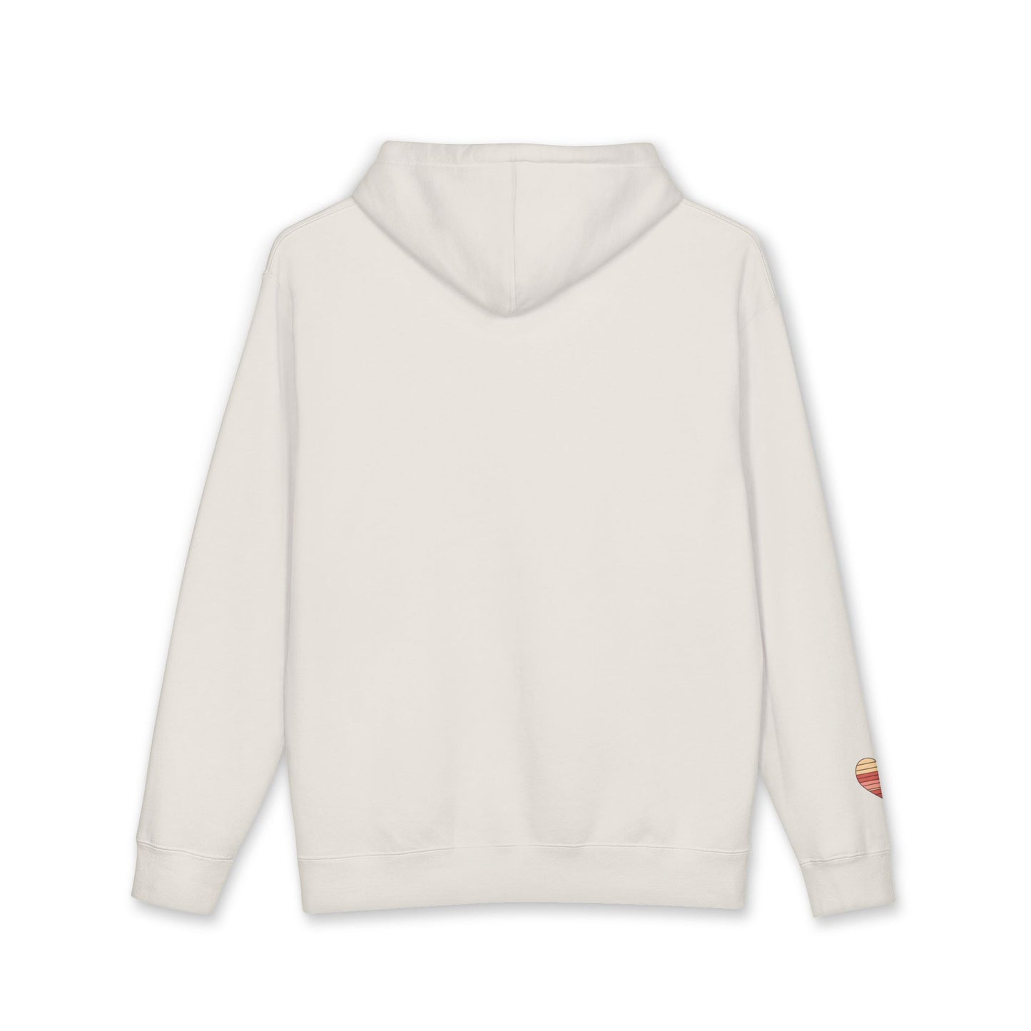 Adult Valentine's Day Retro Heart Hoodie