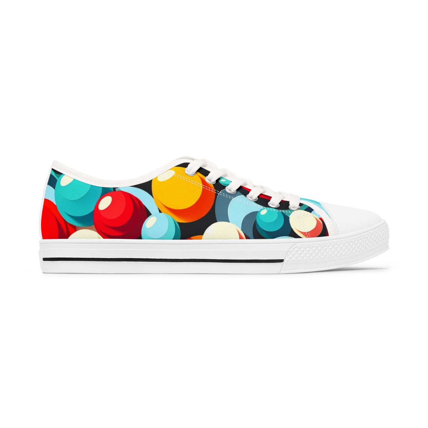 Women's Color Bubble Pop Low-Top Sneakers