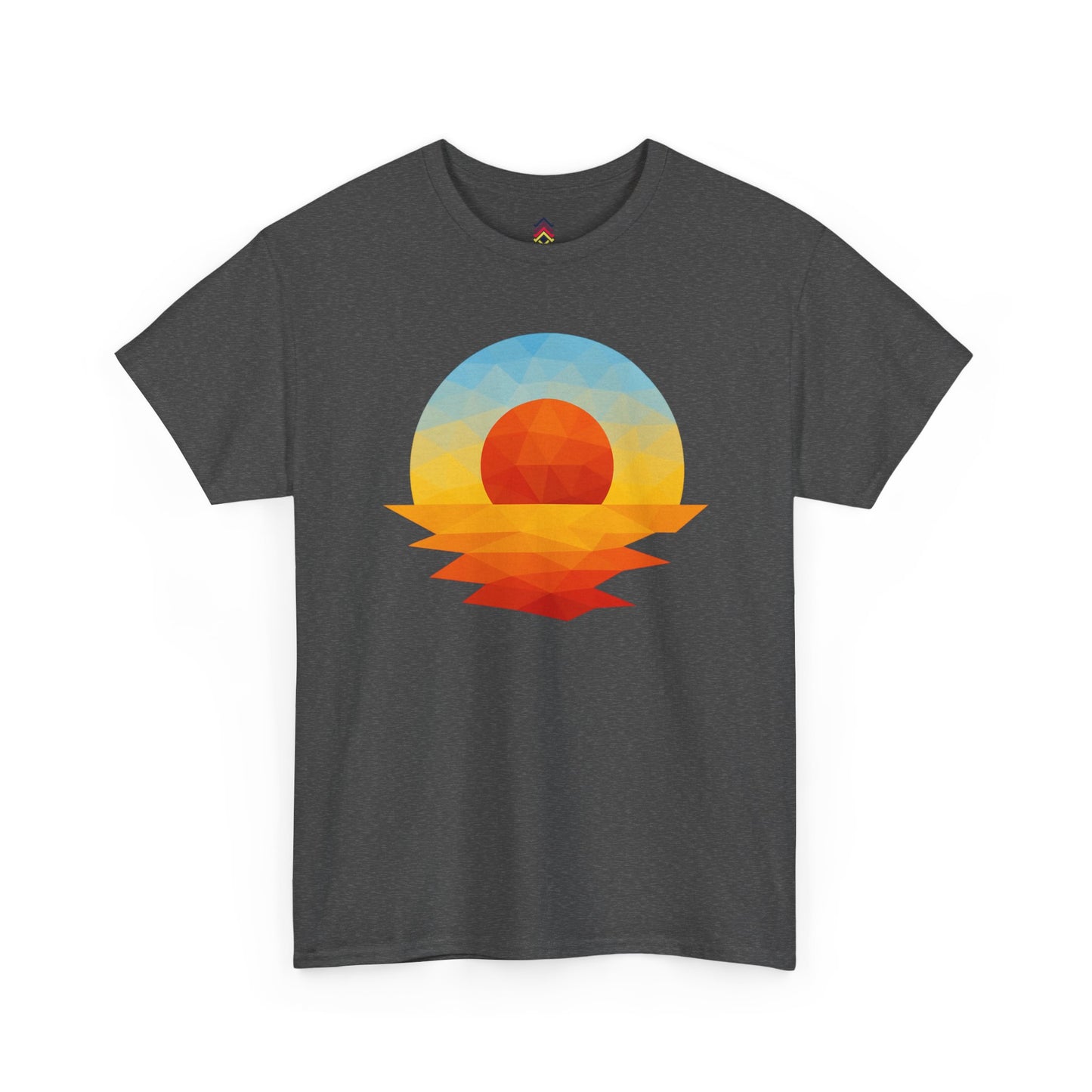 Adult Golden Hour Geometric T-shirt