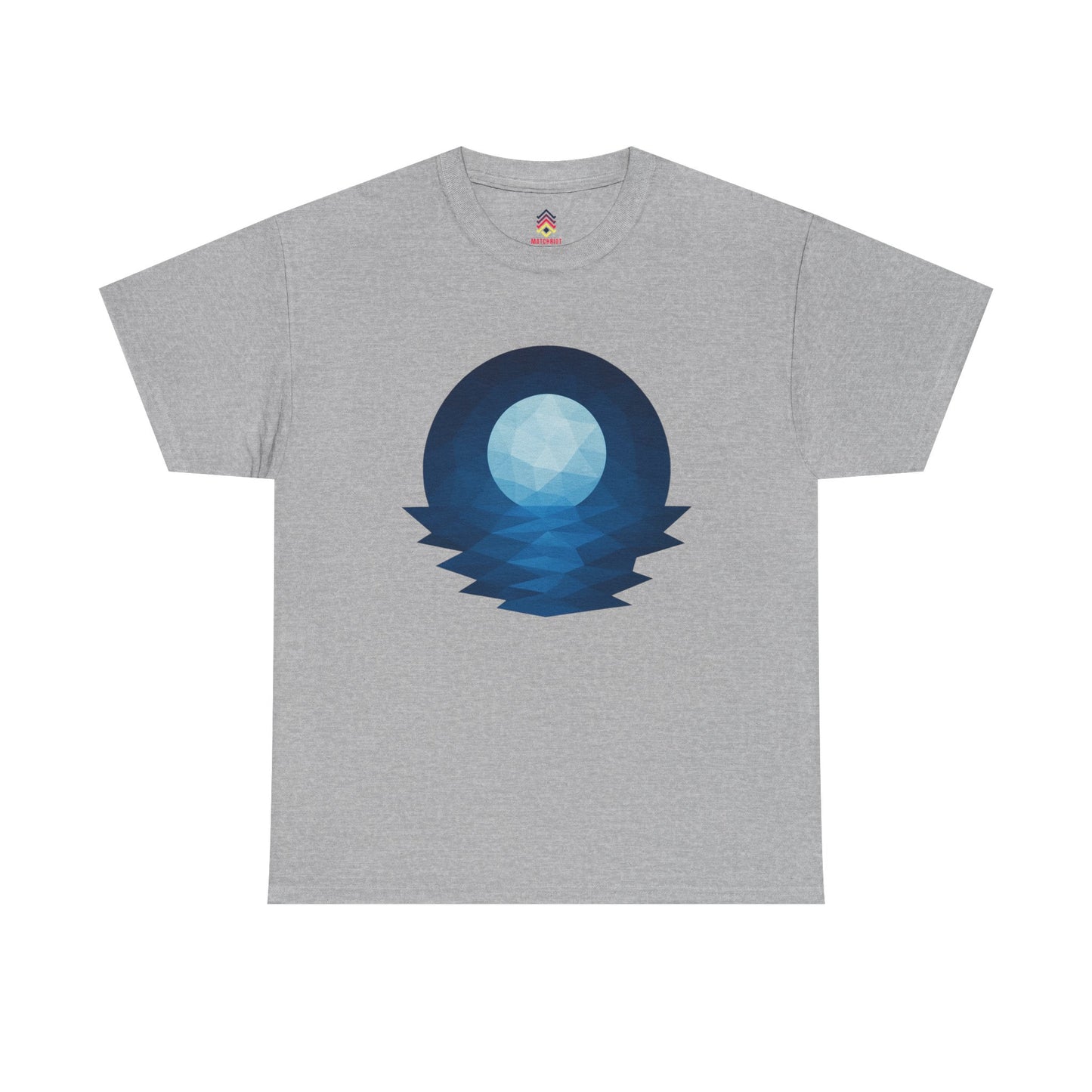 Adult Blue Moon Geometric T-Shirt