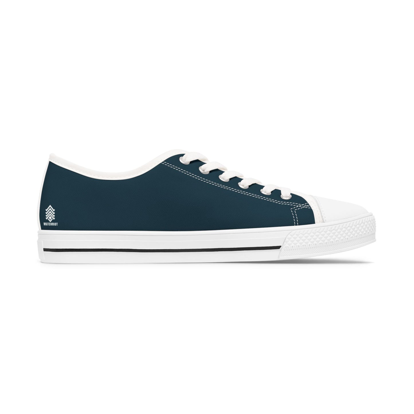Women's Midnight Teal Low-Top Sneakers