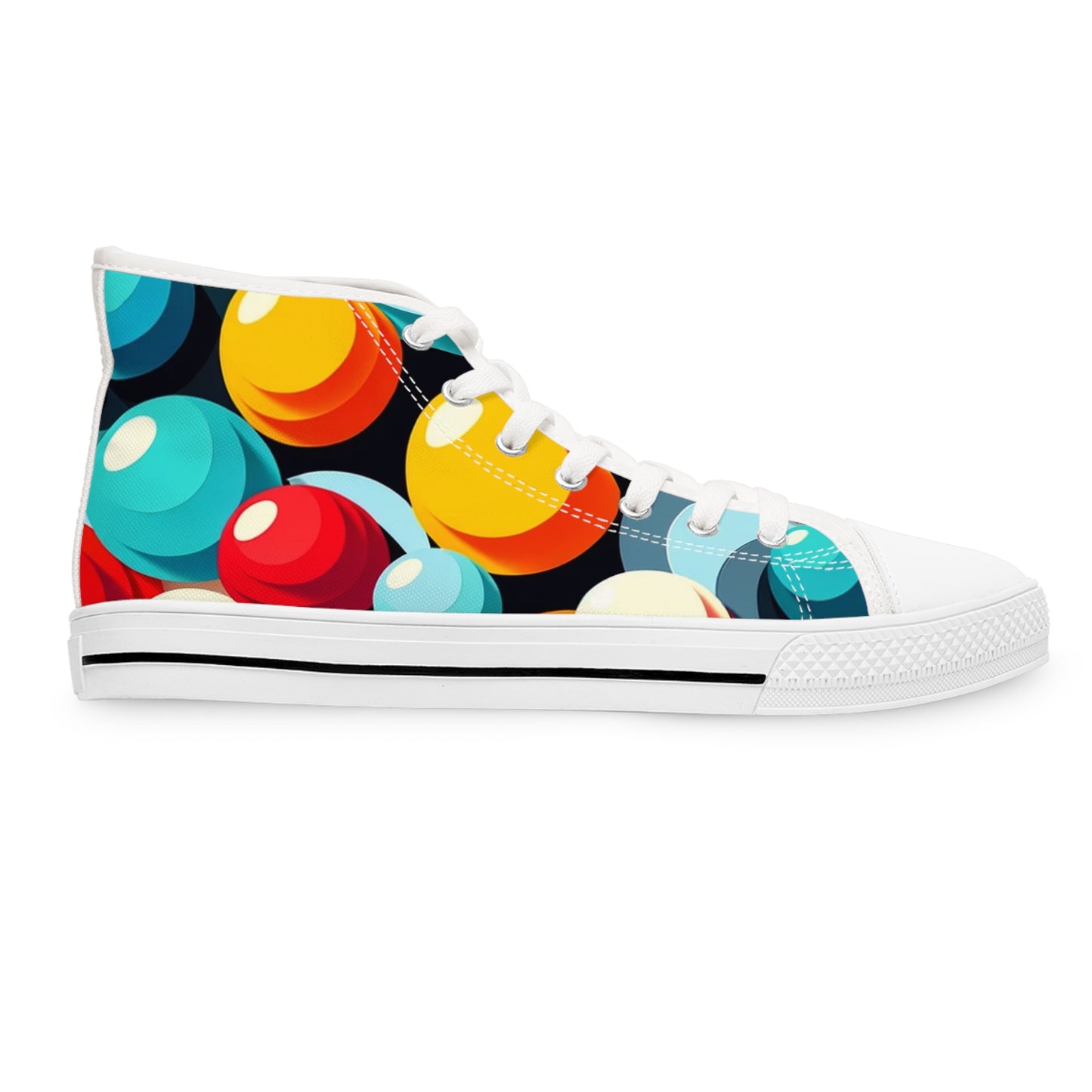 Women's Color Bubble Pop High-Top Sneakers
