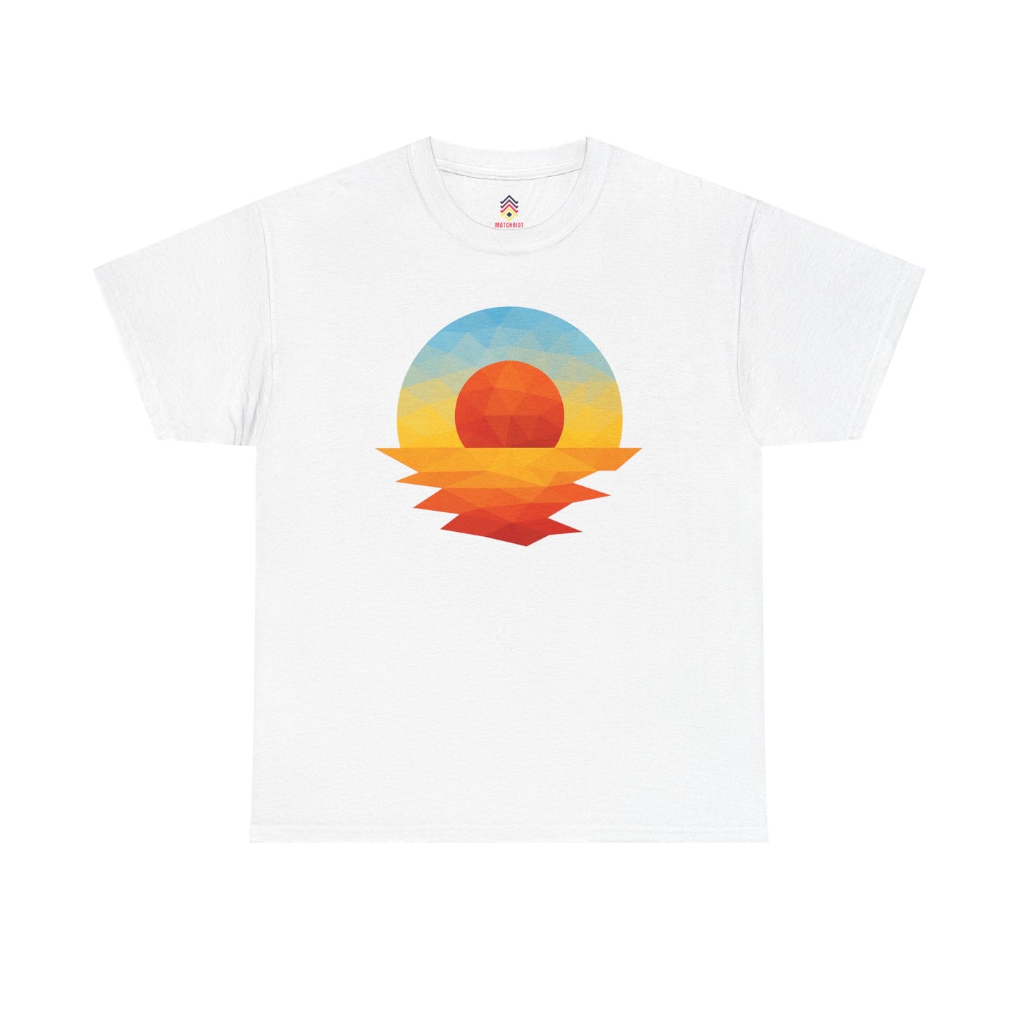 Adult Golden Hour Geometric T-shirt